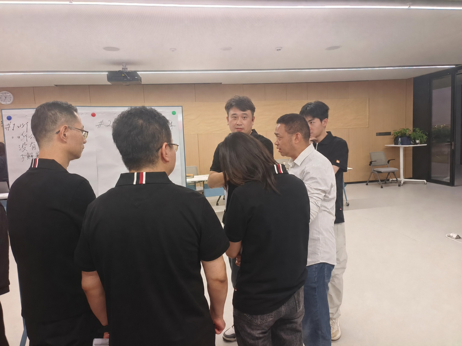 学员分组共创演练现场